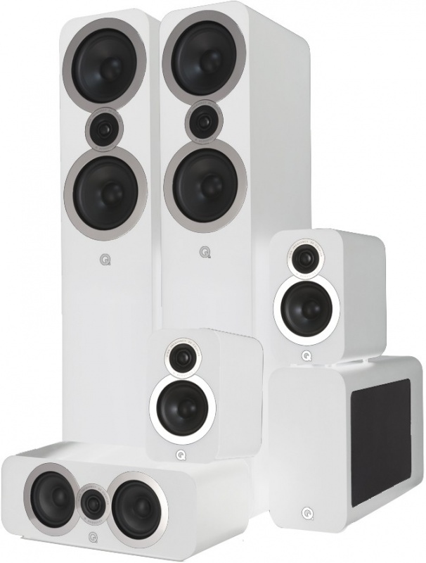 Q Acoustics Q 3050i Speakers Cinema Pack Analogue Seduction